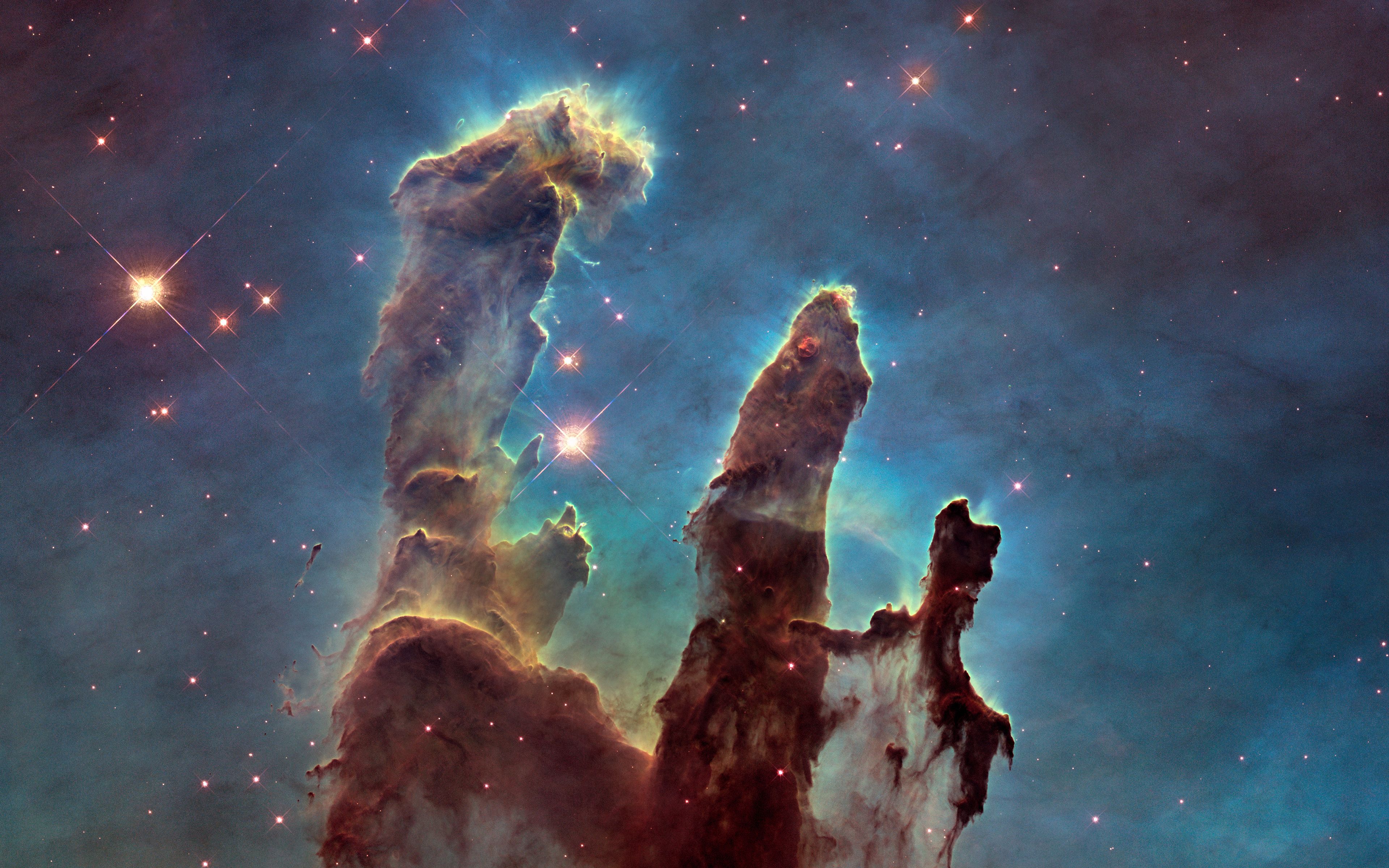 Pillars Of Creation Wallpaper Google Search Science Hubble