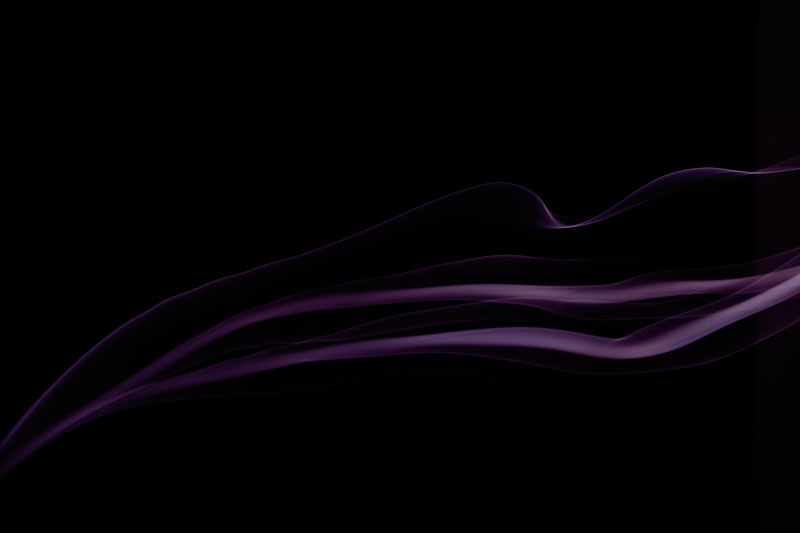 Purple Smoke Black Background