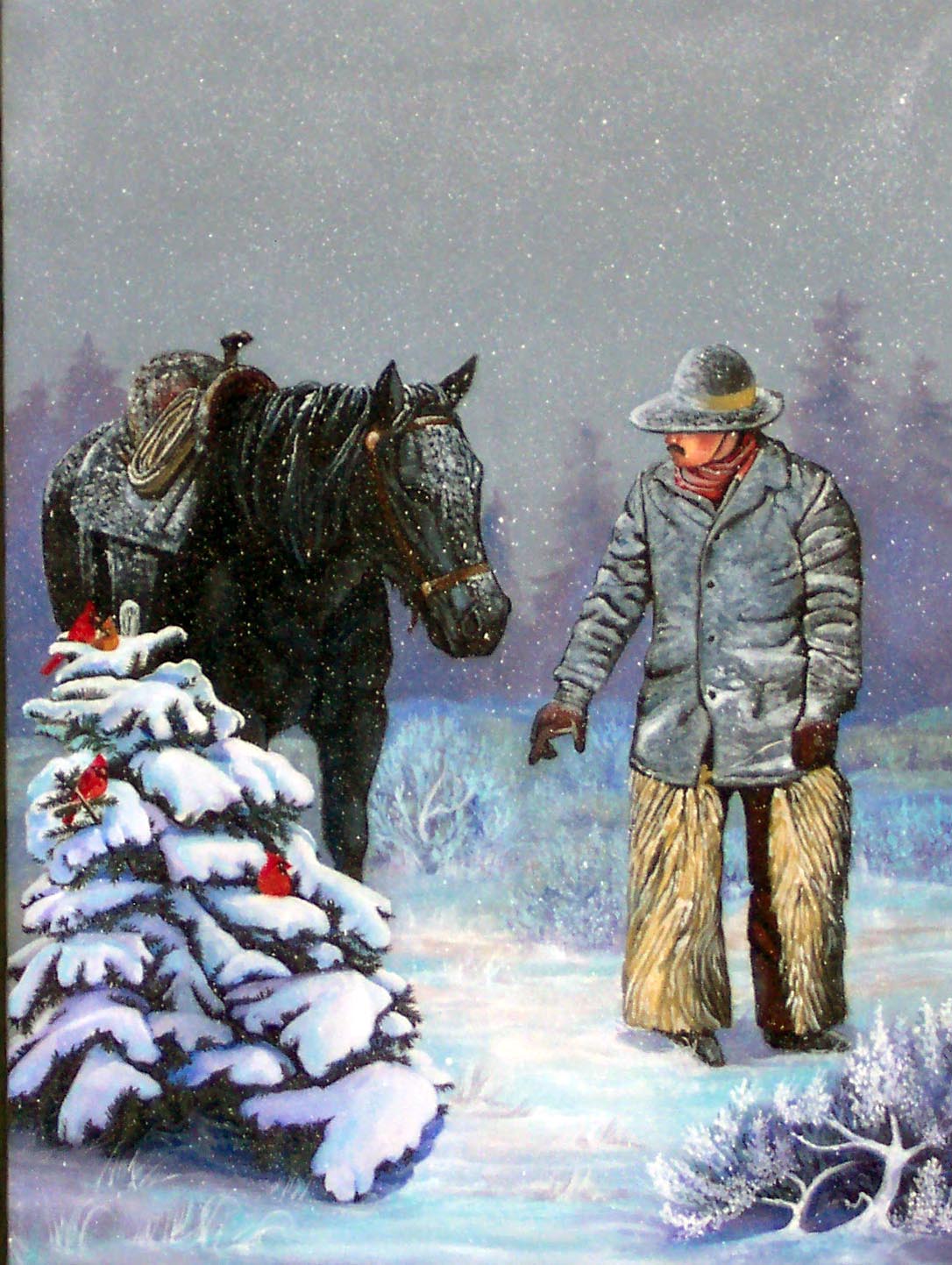 Cowboy Christmas Image Pictures Original Updated