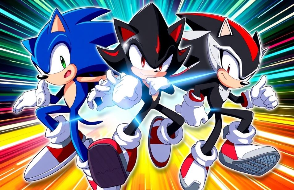 Sonic Shadow And Silver Wallpaper