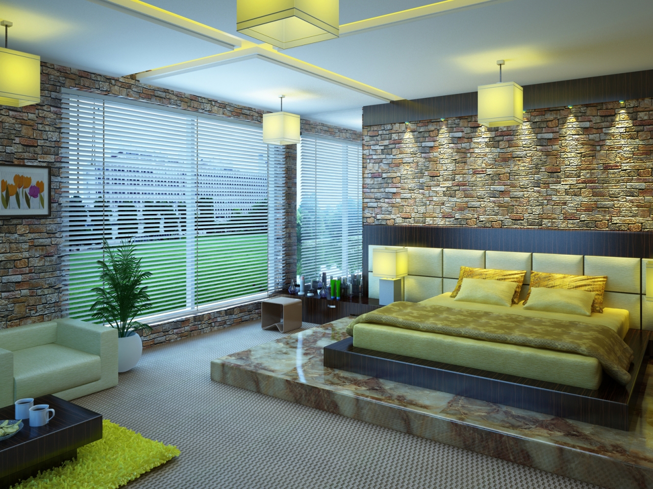 Master Bedroom Design X Wallpaper
