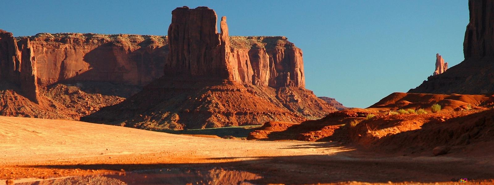 Red Rocks Landscape HD Wallpaper