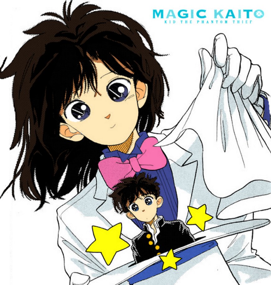 Magic Kaito And Aoko Colored By Wariofreak X