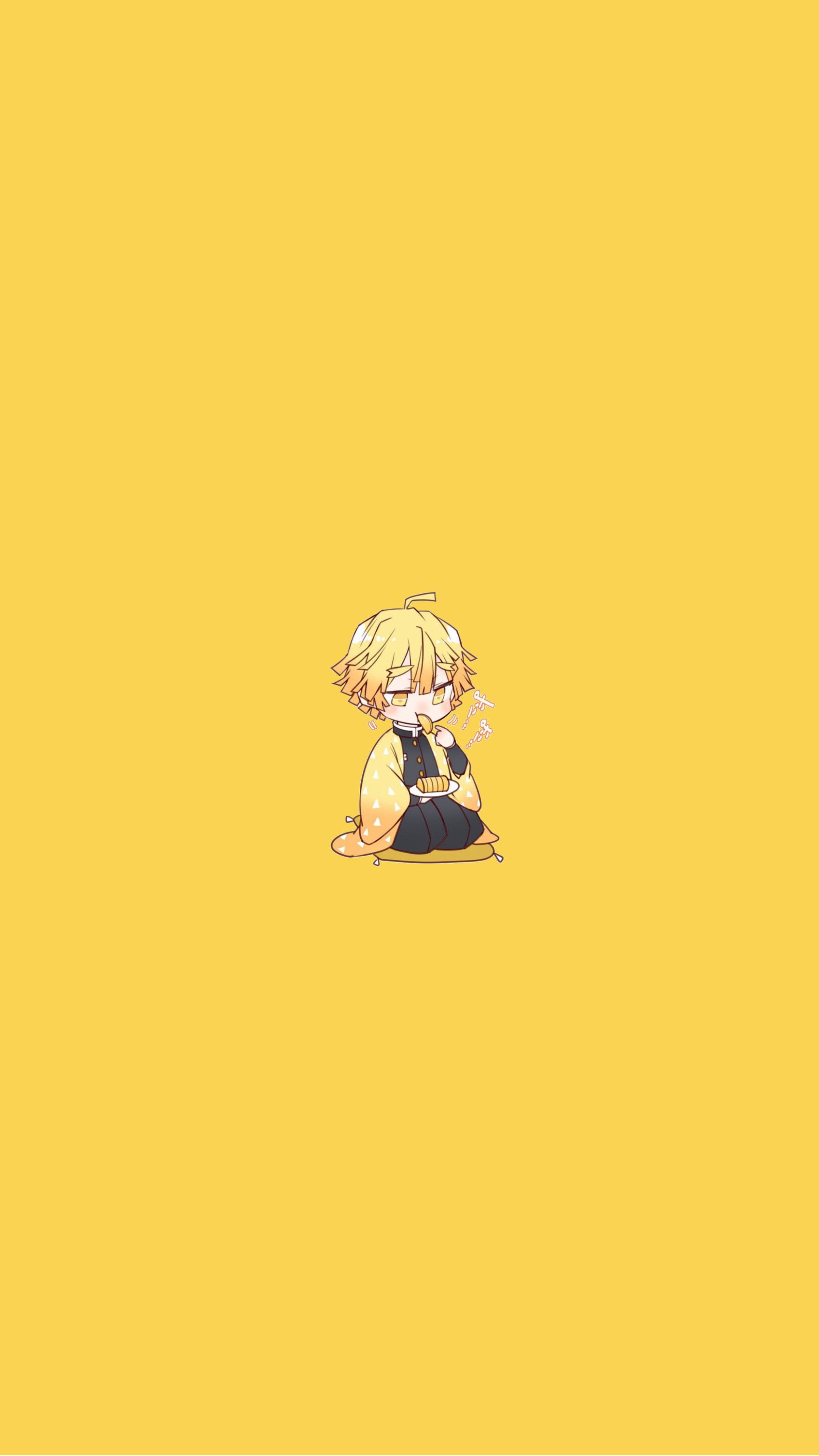 Cute Zenitsu Wallpaper