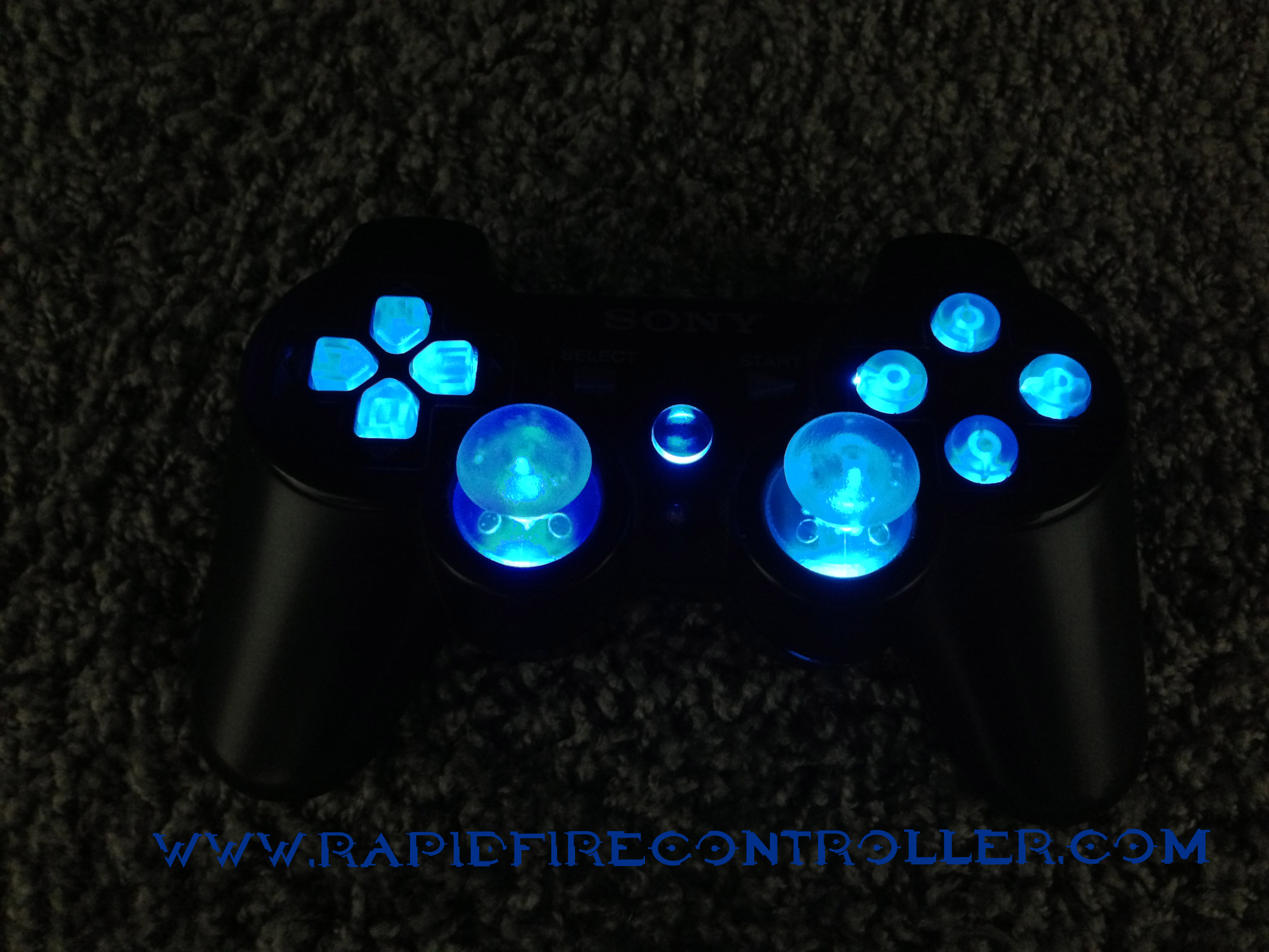 Ps3 Controller Wallpaper Black With The