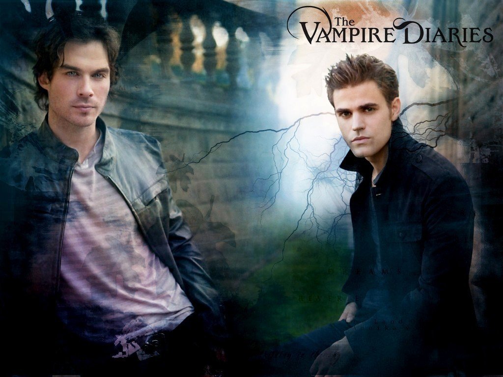 And Stefan Salvatore Vampire Diaries Exclusive HD Wallpaper