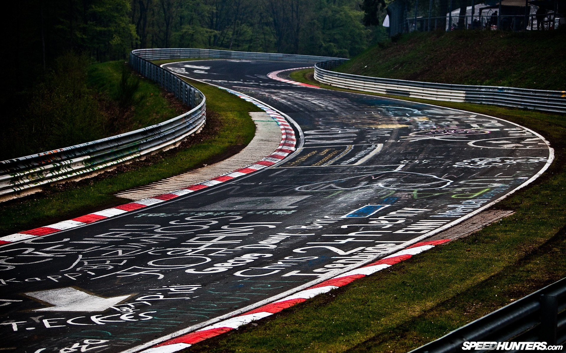 Nurburgring Race Tracks Road Graffiti Motorsports