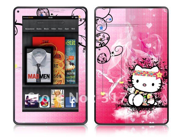 Vinyl Sticker Hello Kitty Design For Kindle Fire New Arrival