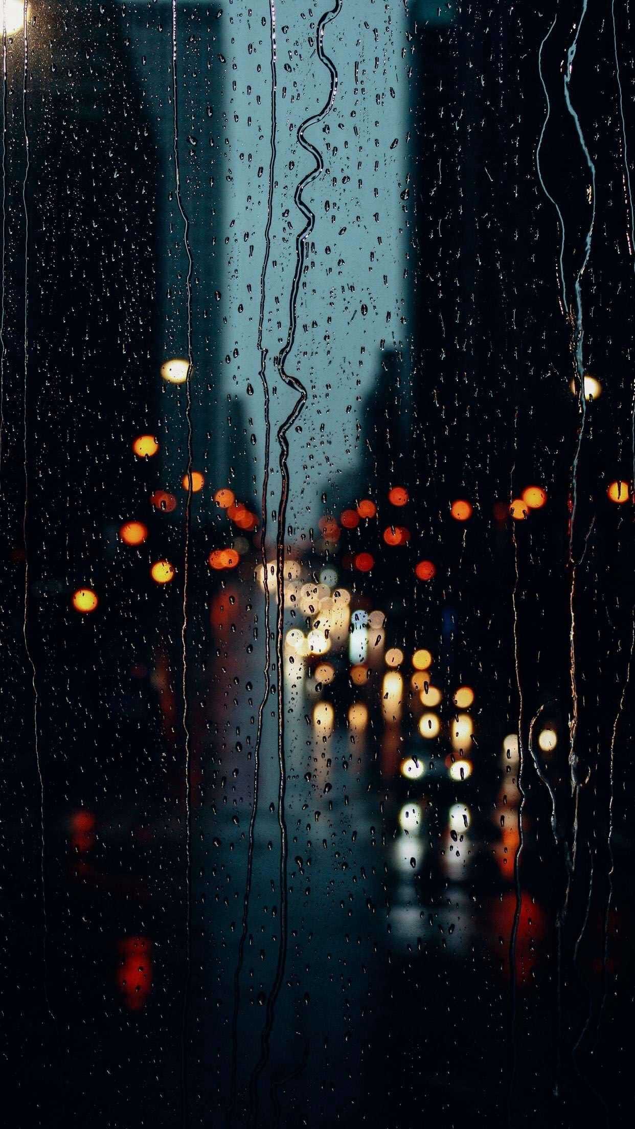 Bokeh in Rain 4K 8K Wallpapers, HD Wallpapers