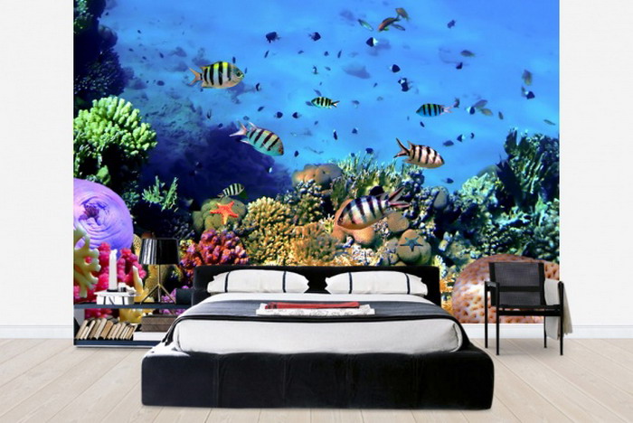 Reef At Koh Cahg Island Wall Mural The Real You In Custom