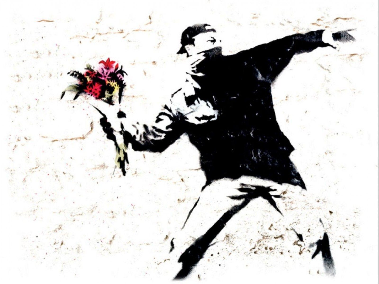 72 Banksy Hd Wallpaper On Wallpapersafari