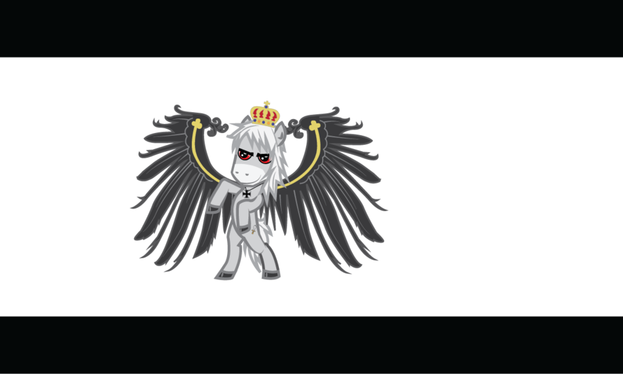 Prussian Wallpaper Pony Flag By