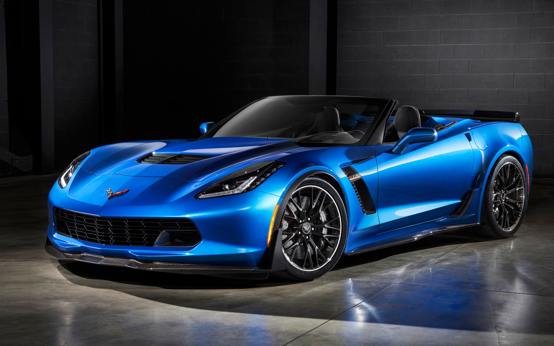 Chevrolet Corvette Z06 Convertible Wallpaper HD Car