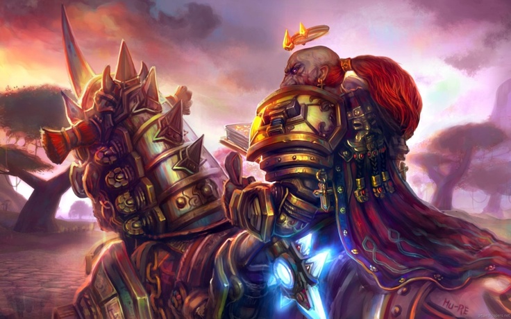 Of Warcraft Fantasy Art Dwarfs Paladin Warriors Wallpaper