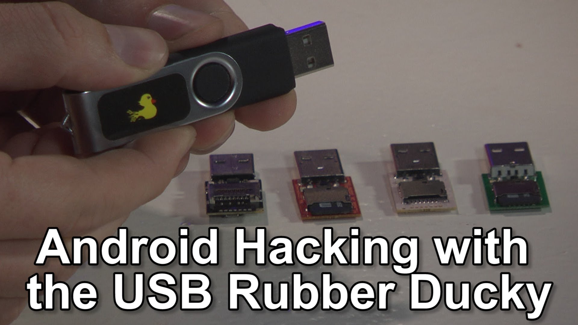 Hak5 Android Hacking With The Usb Rubber Ducky Hackers