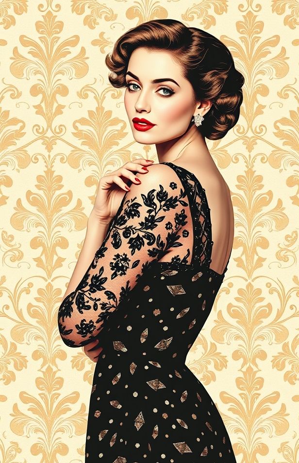 Vintage Actress Wallpaper