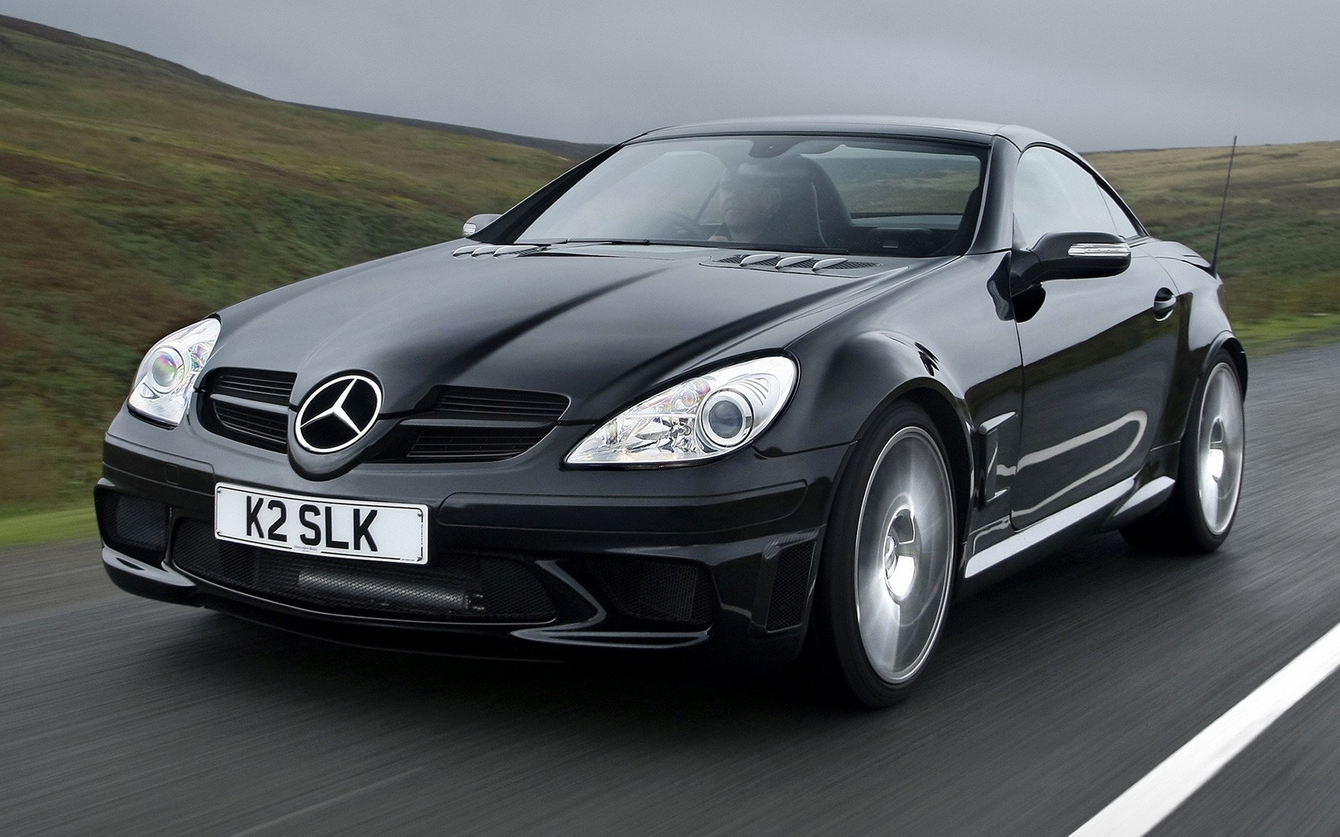 Mercedes Benz Slk Amg Black Series Uk Wallpaper And