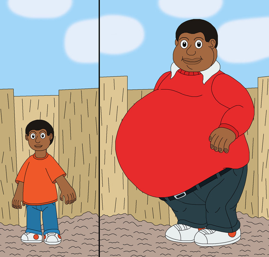 Fat Albert Boy Into Big By Mcsaurus