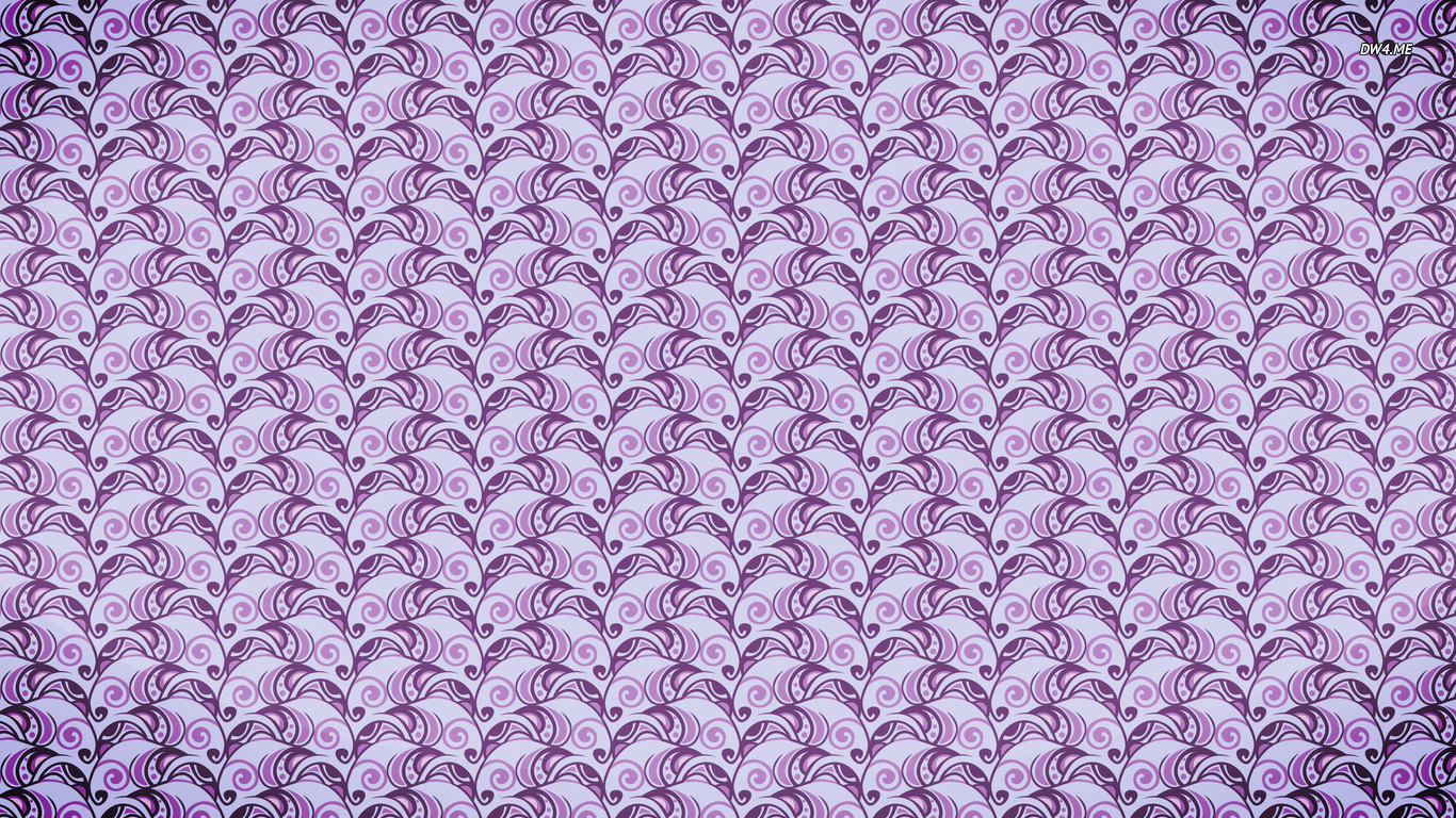 Purple Swirl Pattern Wallpaper