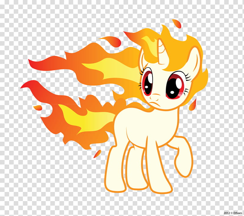 Rapidash Is Confused Unicorn Character Transparent Background Png