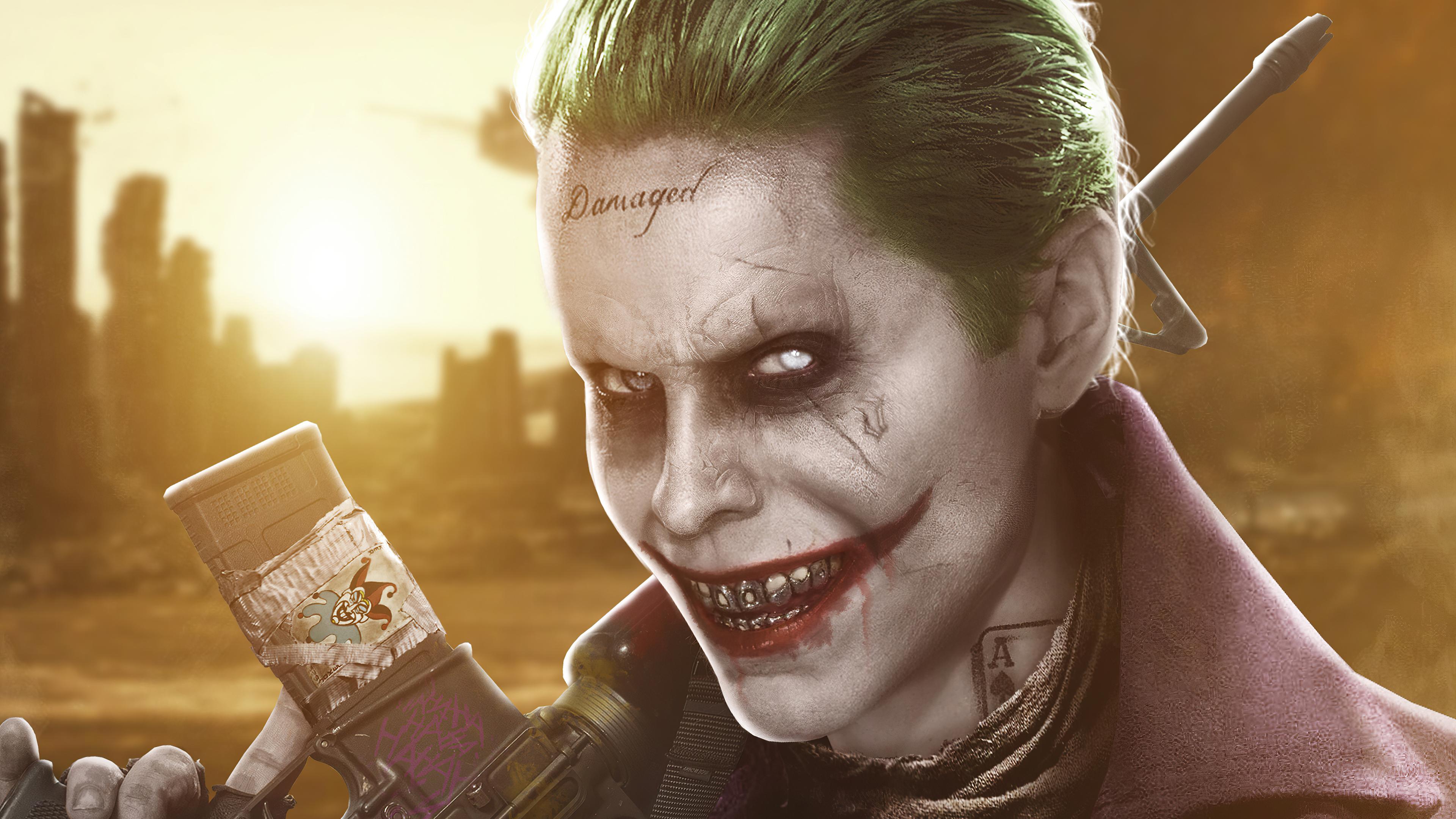 Joker Supervillain Superheroes HD 4k Artist Artwork