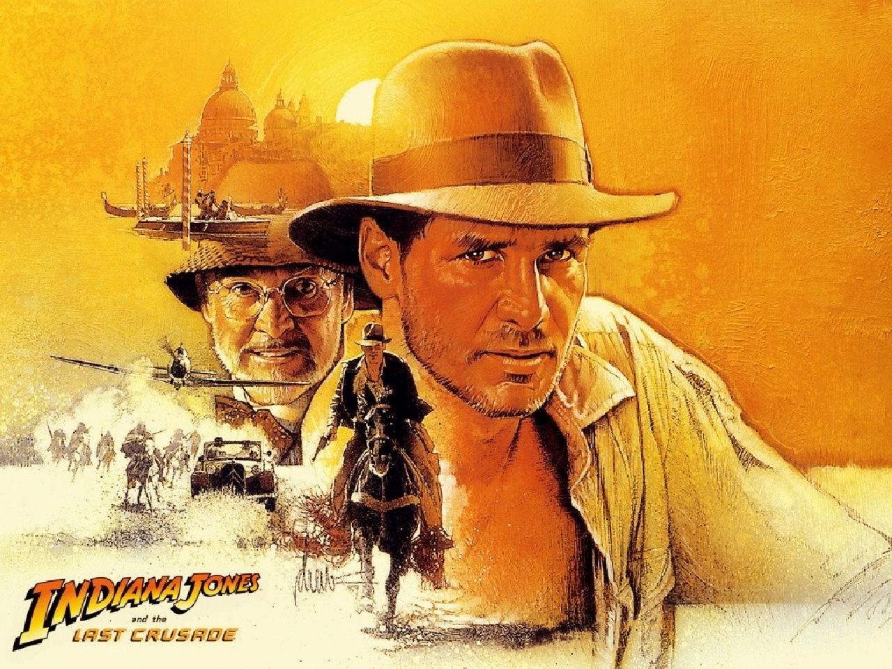 Indiana Jones and The Last Crusade Knight HD Wallpaper Background