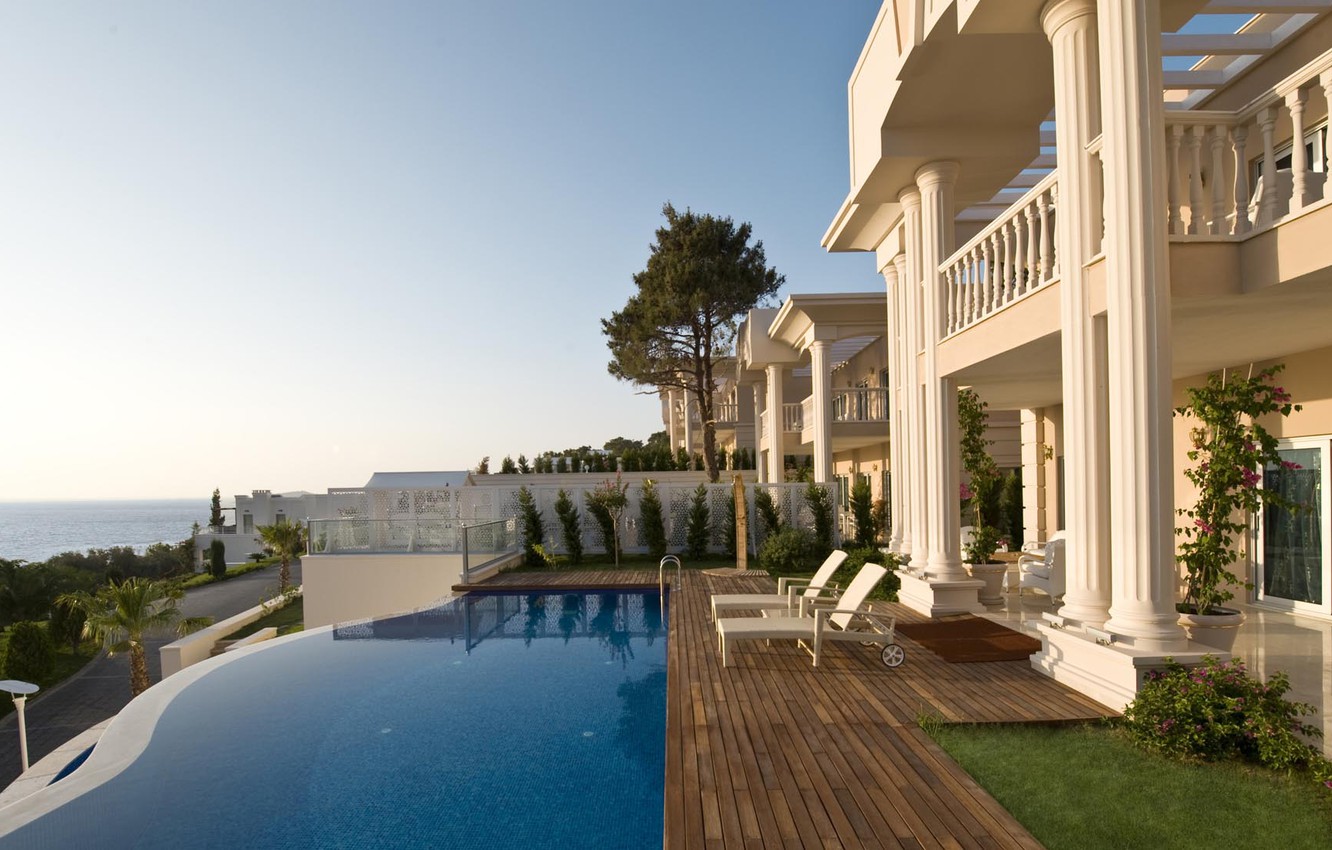 Wallpaper Villa Pool Turkey Bodrum Rixos Premium Villas