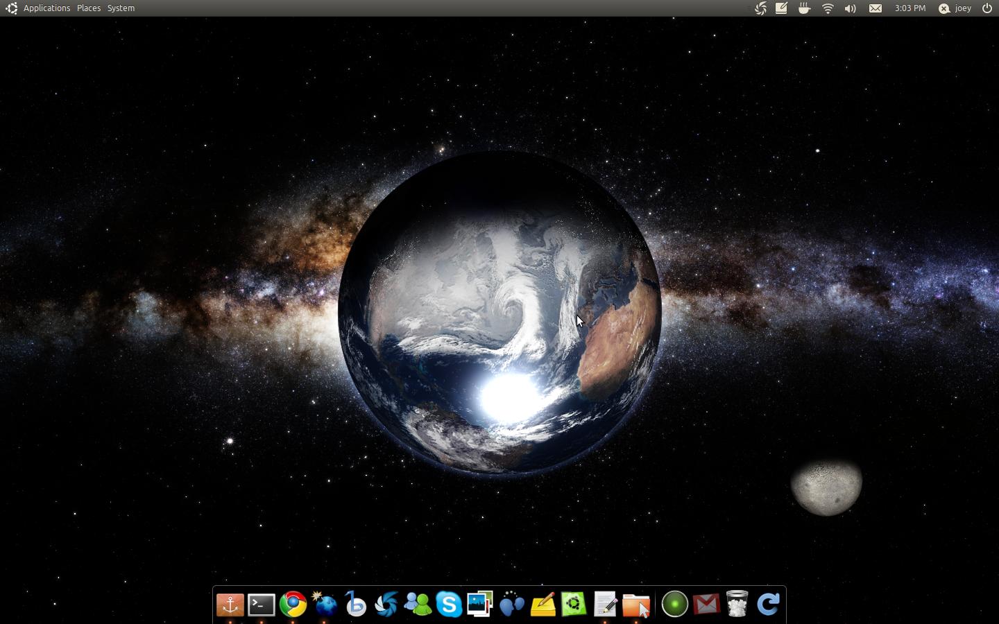 Neat real time earth wallpaper renderer xplanetFX has received a