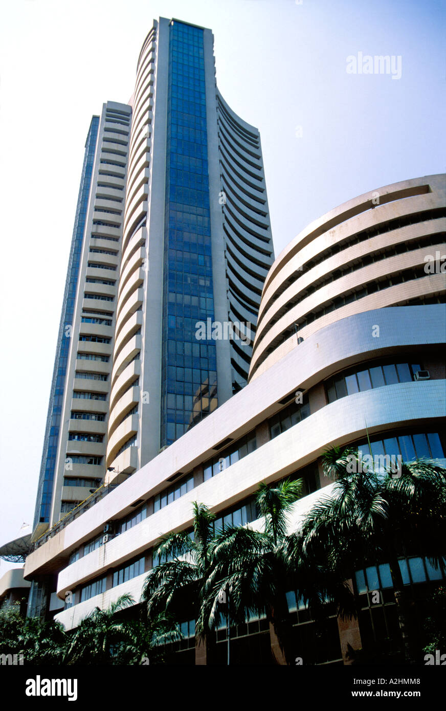 Bombay Stock Exchange housed in the 387ft high 28 storied building