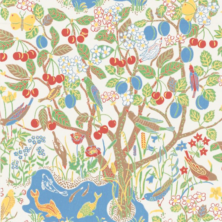 1947 wallpaper by Josef Frank Paradiset   had this on one wall in my