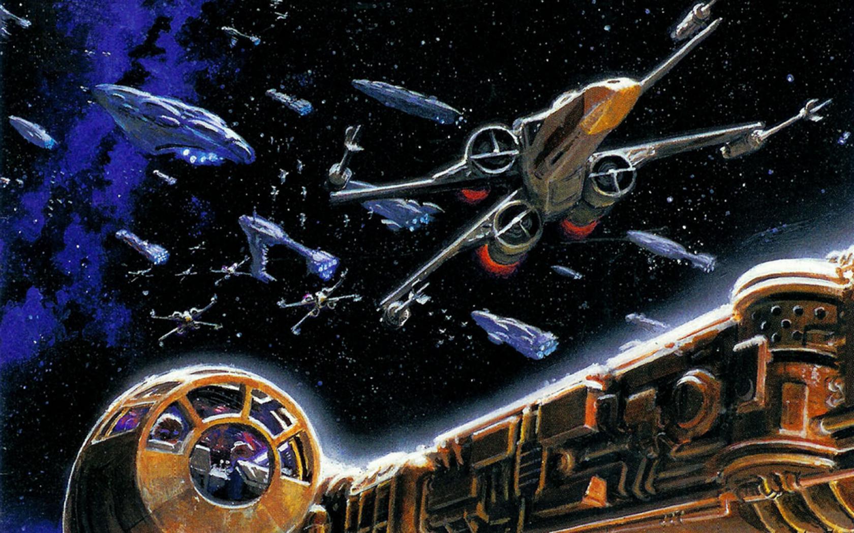 Star Wars X Wing Battles Outer Space Wallpaper Hq
