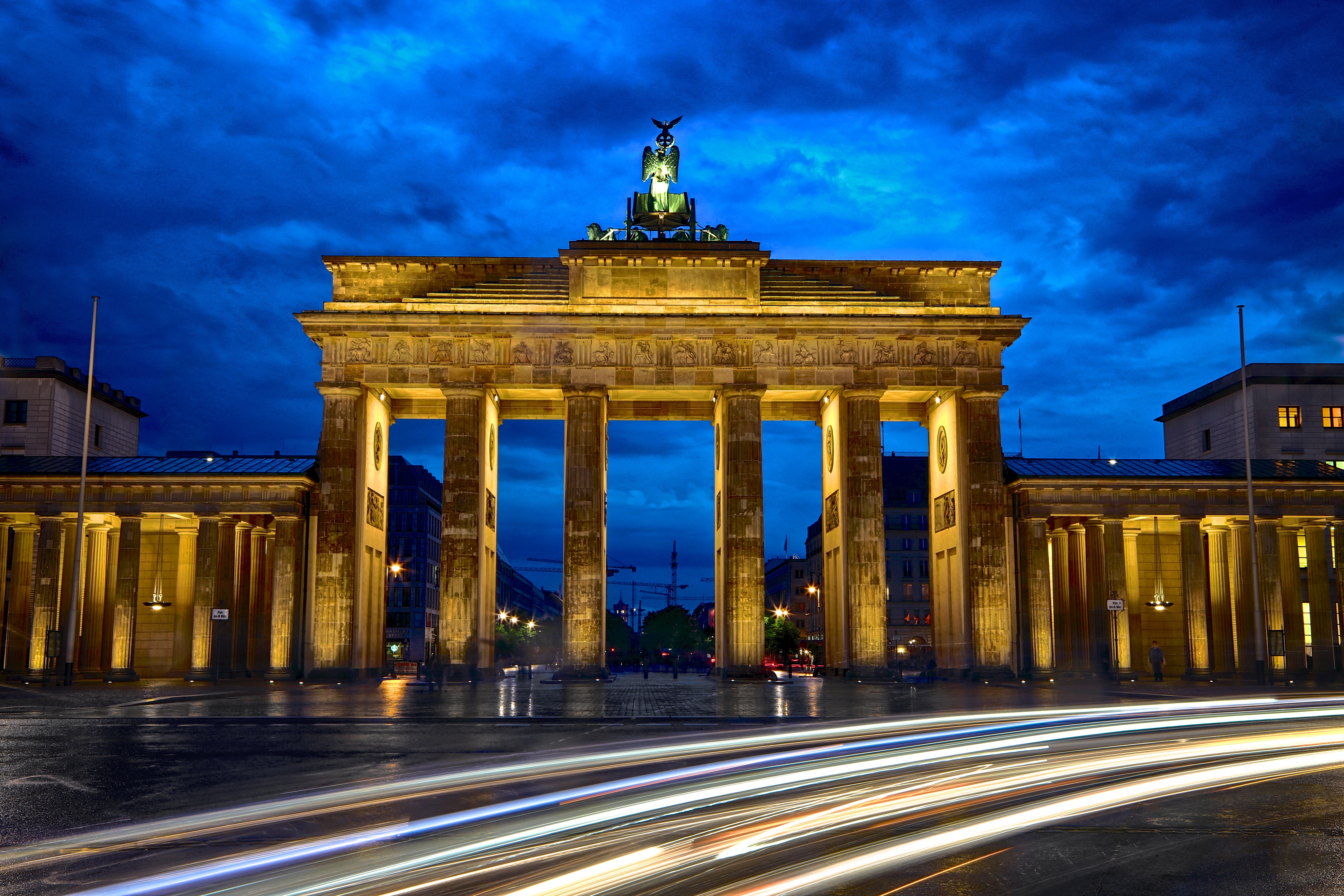 Brandenburg Gate Background HD
