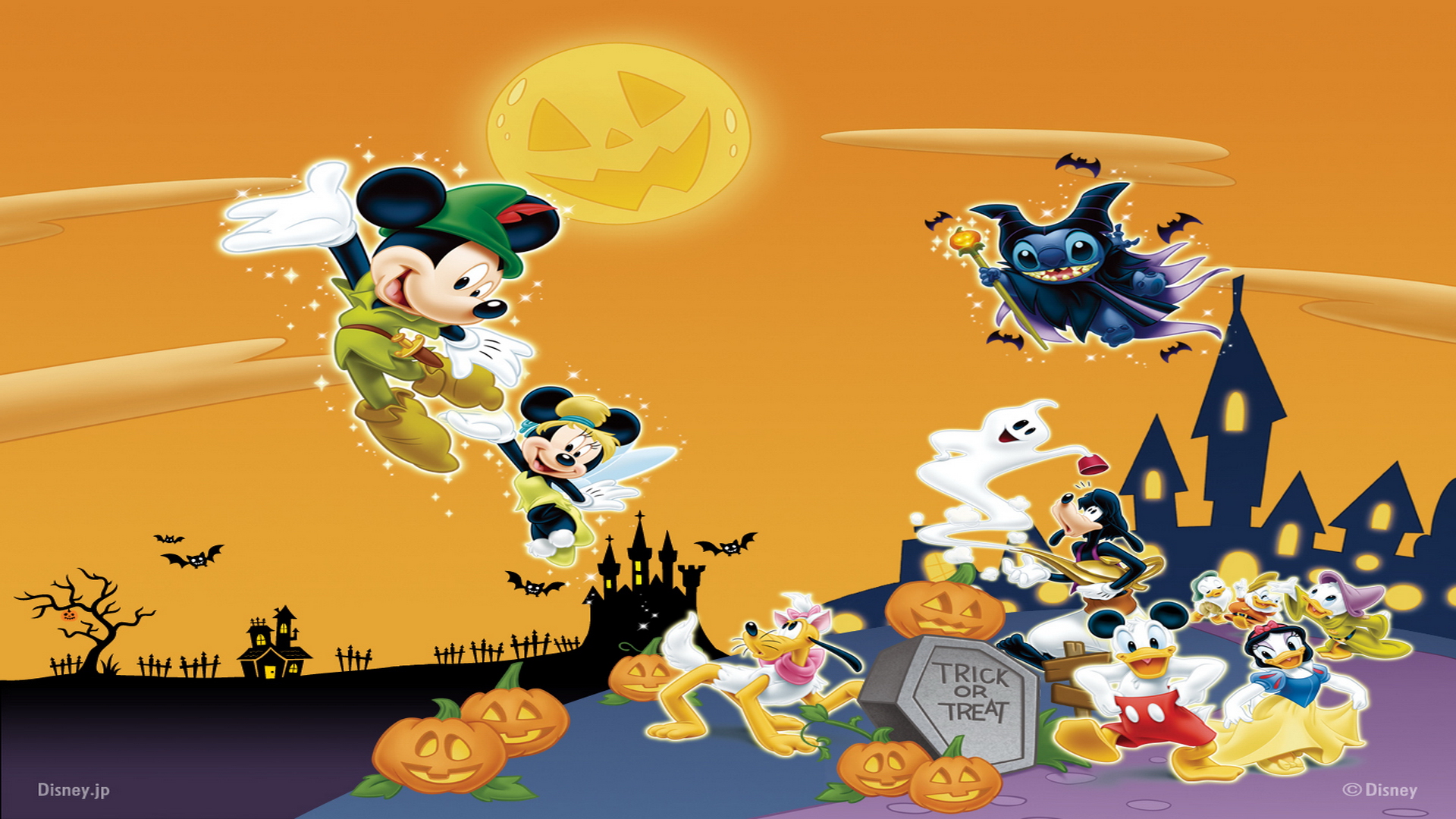 Disney Wallpaper HD Desktop Halloween