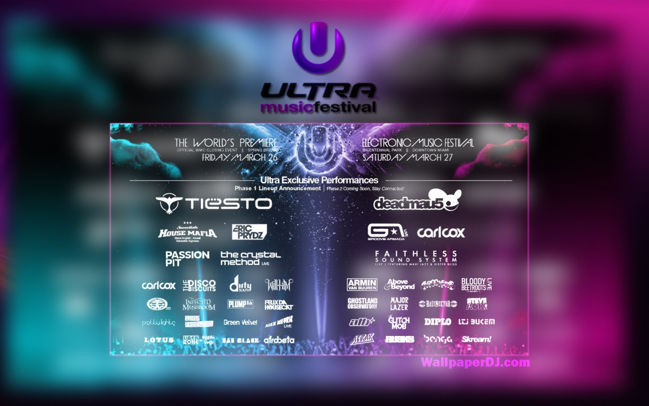 ultra music festival 2022 wallpaper hd