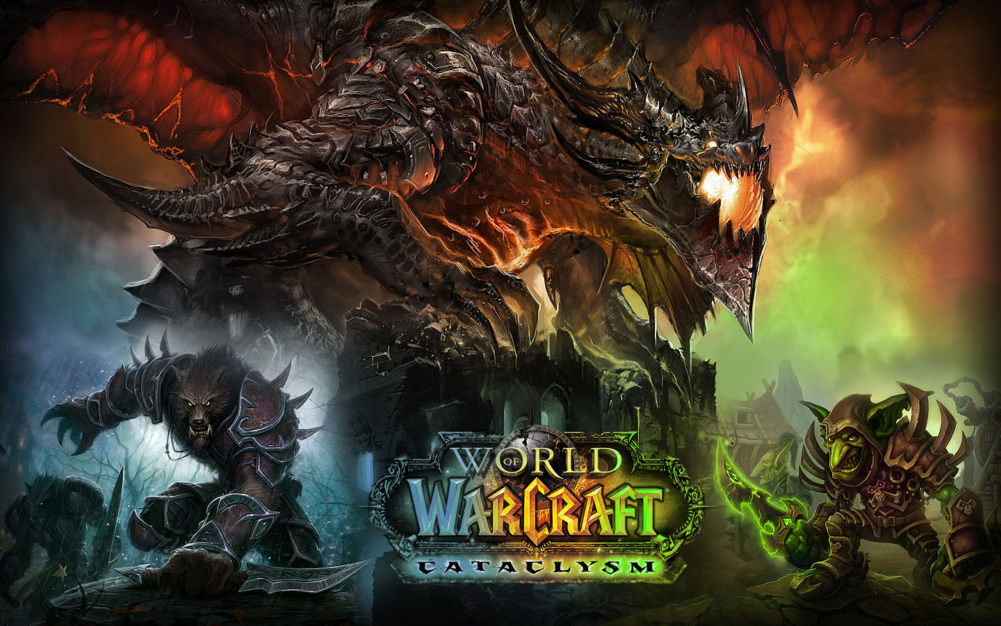 Widescreen Wallpaper Of World Warcraft Cataclysm Video Game