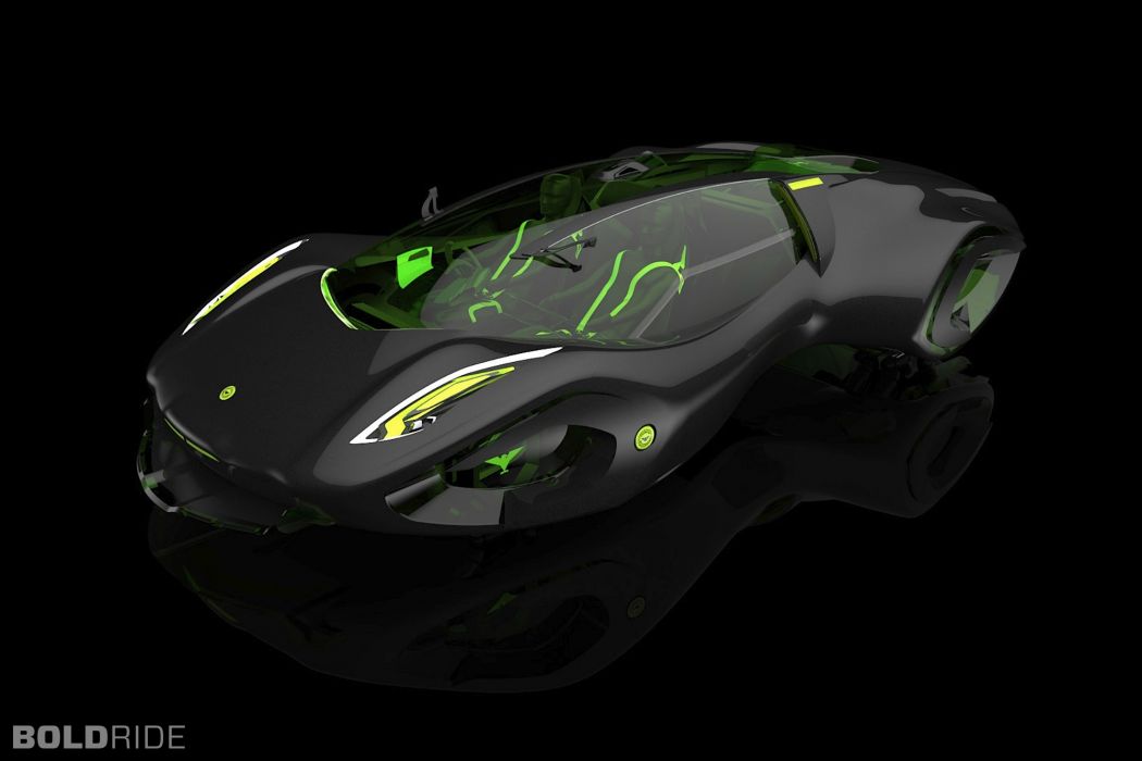 2030 Bizzarrini Veleno Concept by Borys Dabrowski supercar k 1050x700
