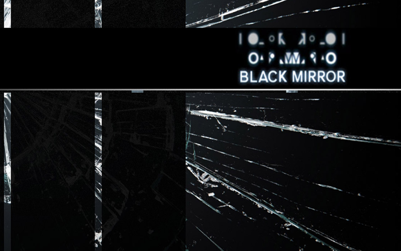 Download Black Mirror Geometric Art Wallpaper  Wallpaperscom