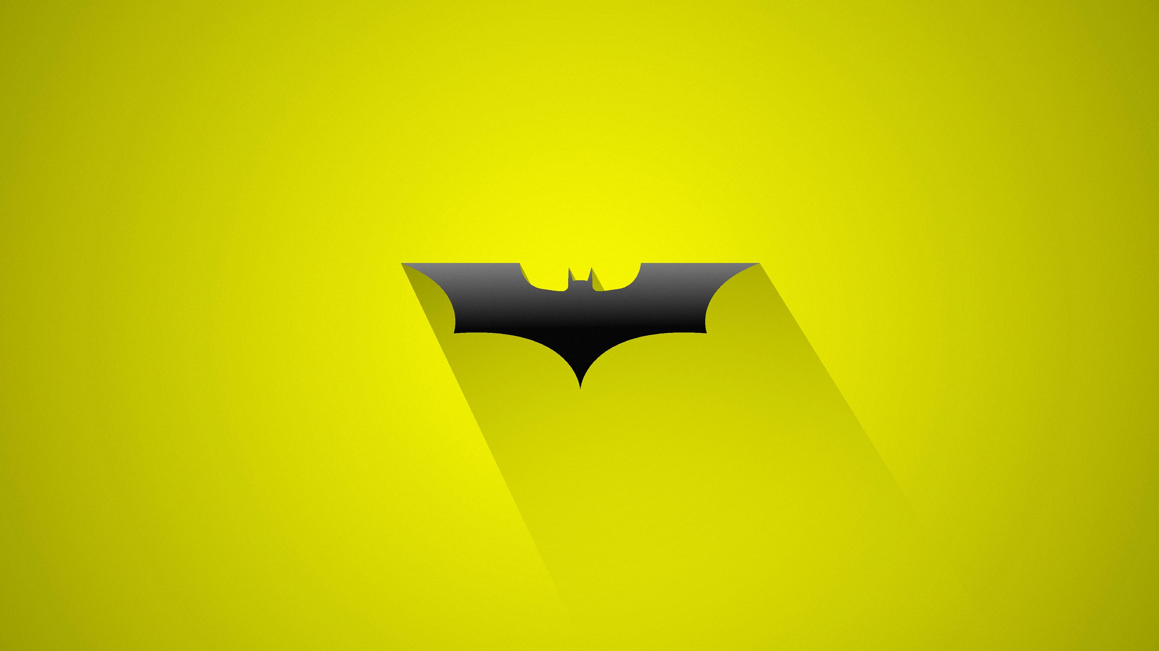 Batman Logo Art 4k Wallpaper HD Superheroes