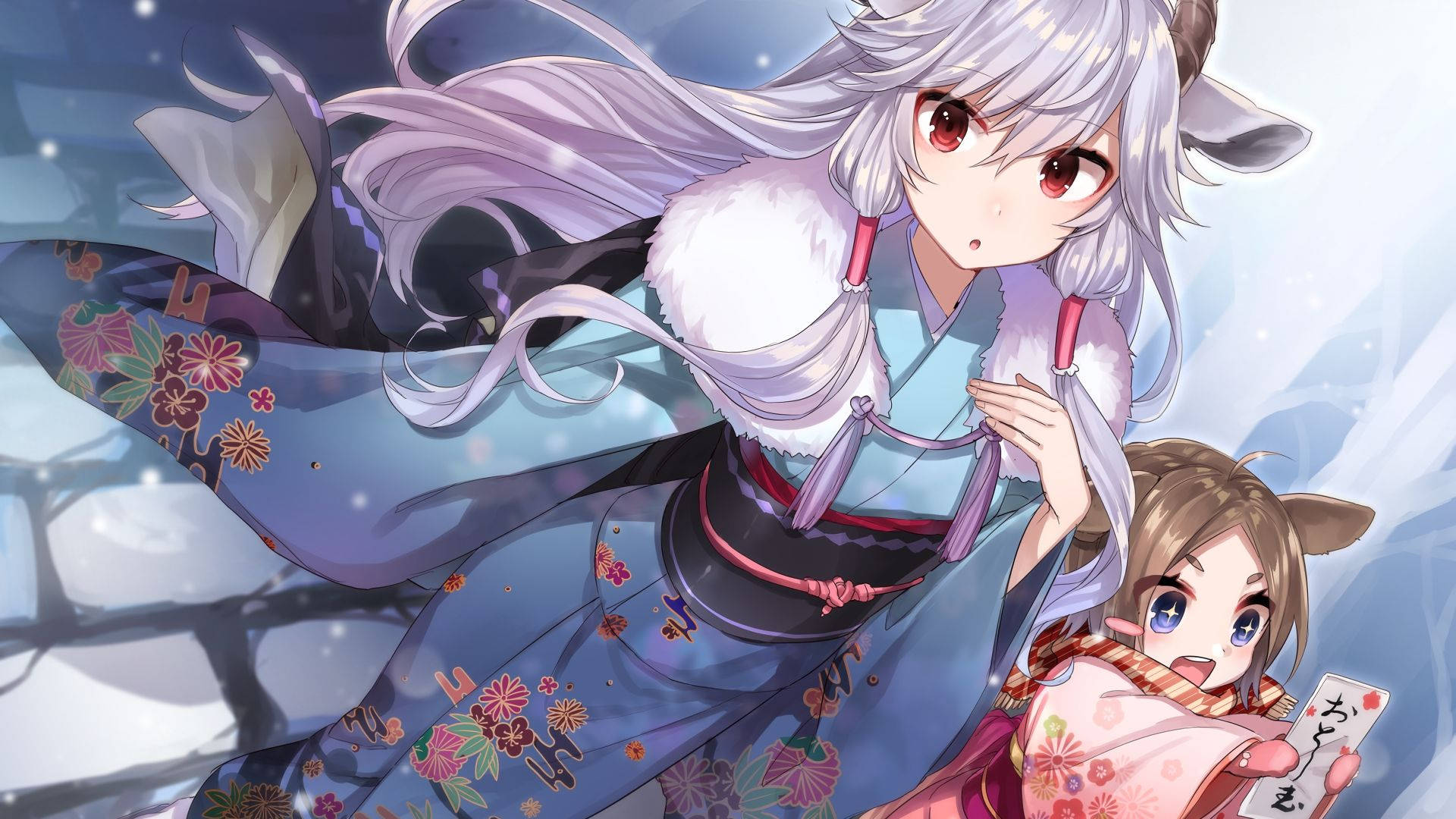 White Anime Wallpaper