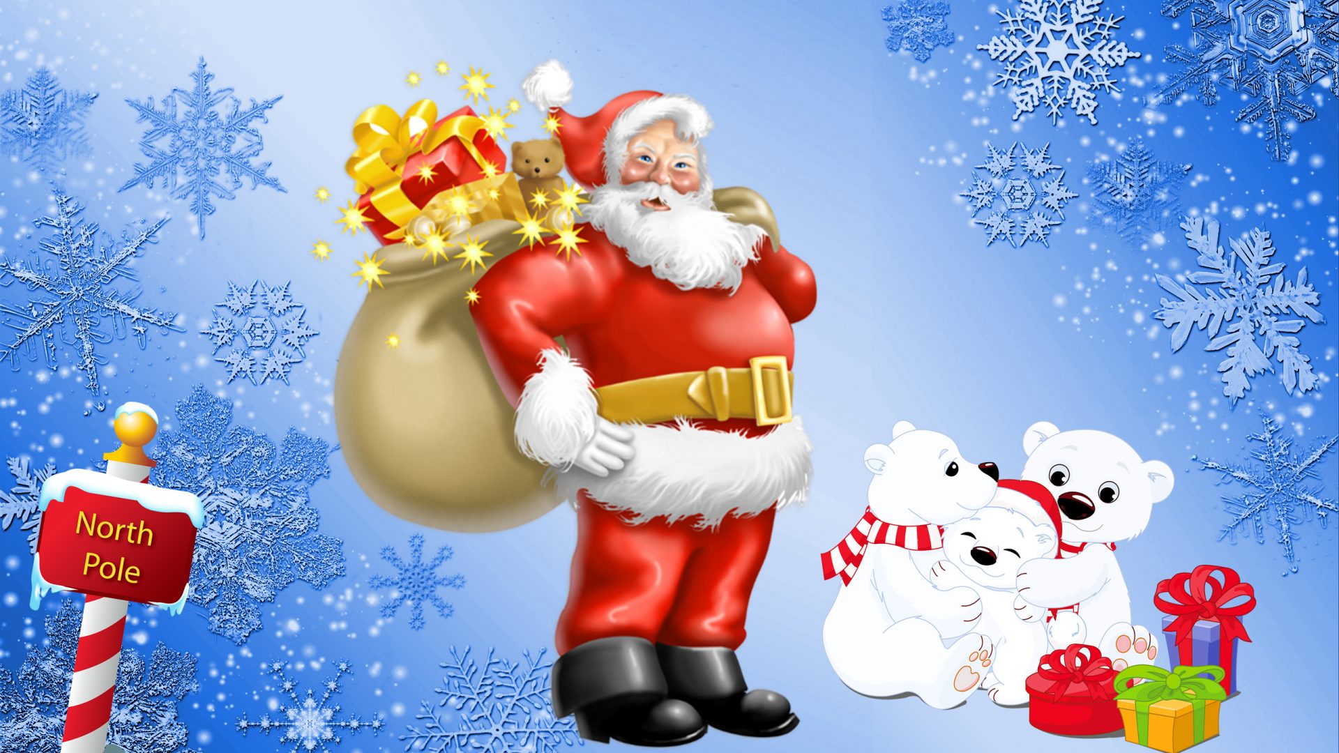 Santa Claus Wallpaper For Desktop Image Mag