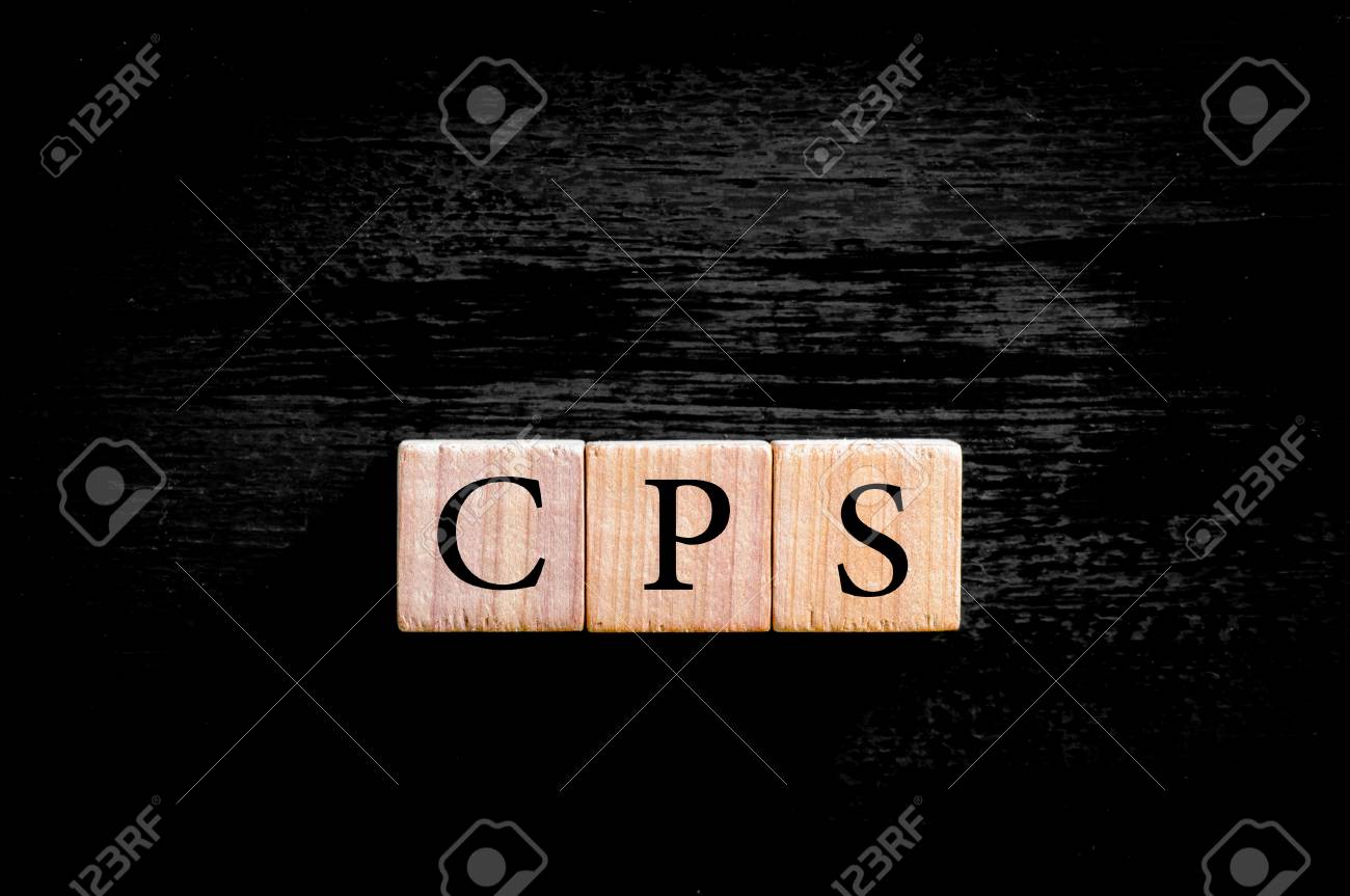 Acronym Cps Cost Per Sale Wooden Small Cubes With Letters
