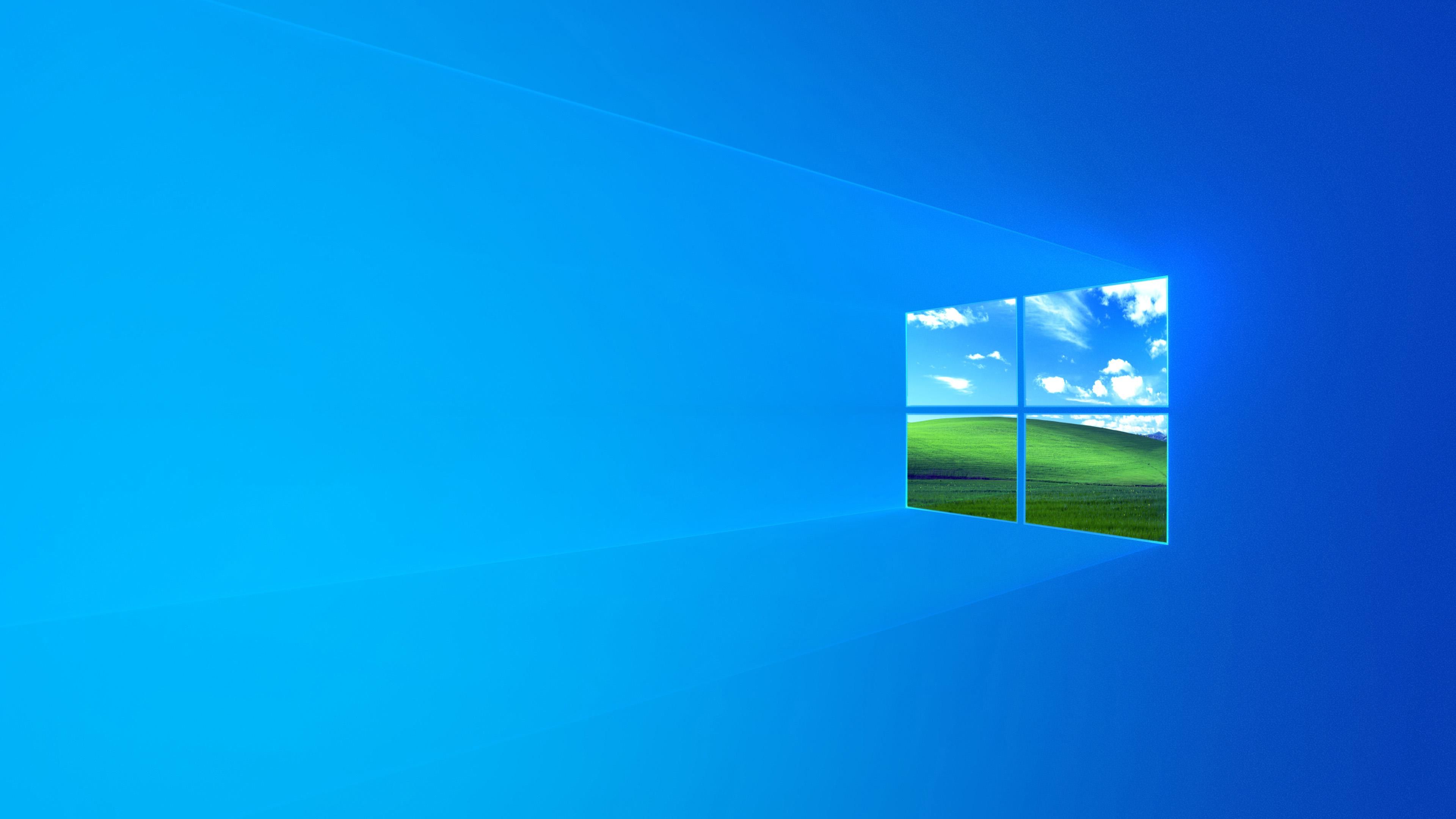 Windows Default Wallpaper With A Flavor Of Xp