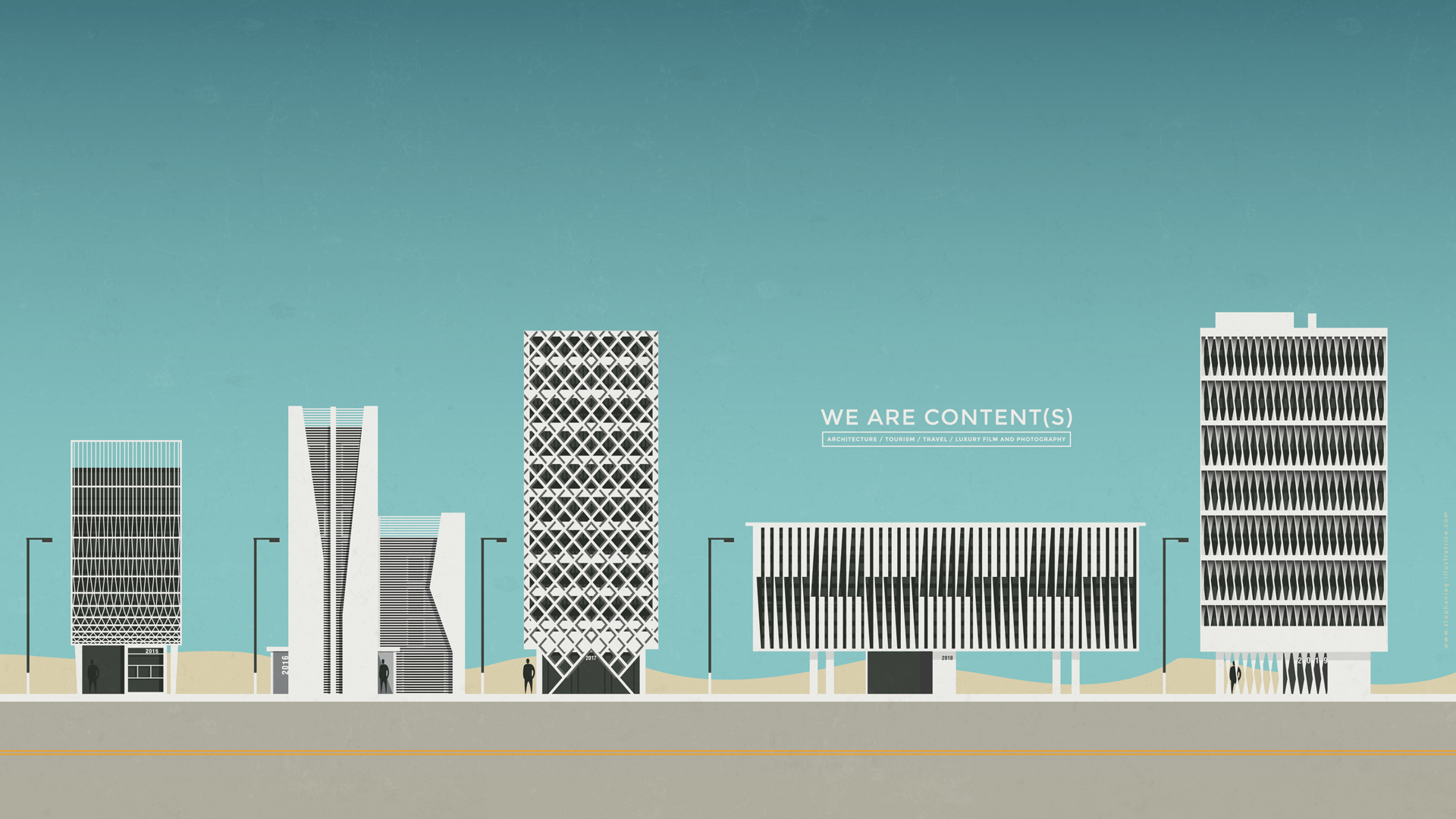 We Are Contents Wallpaper