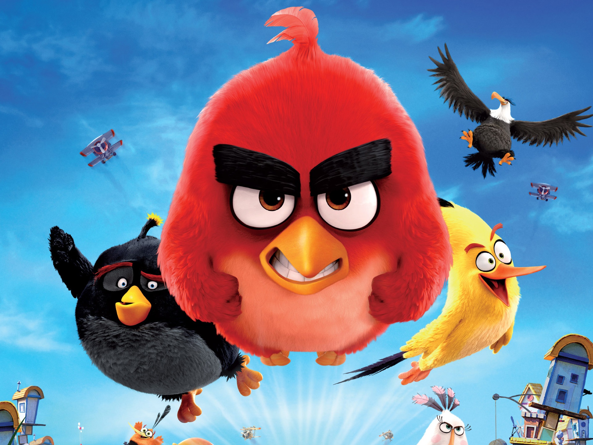 Free download 2016 Angry Birds Movie Wallpapers in jpg format for