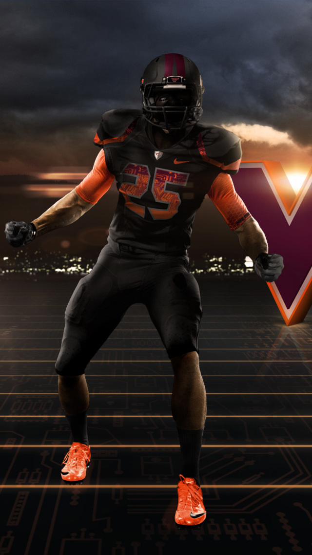 Virginia Tech Football Wallpaper For iPhone