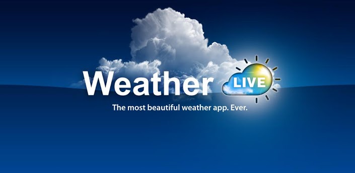 Android Programlar Weather Live V1 Apk