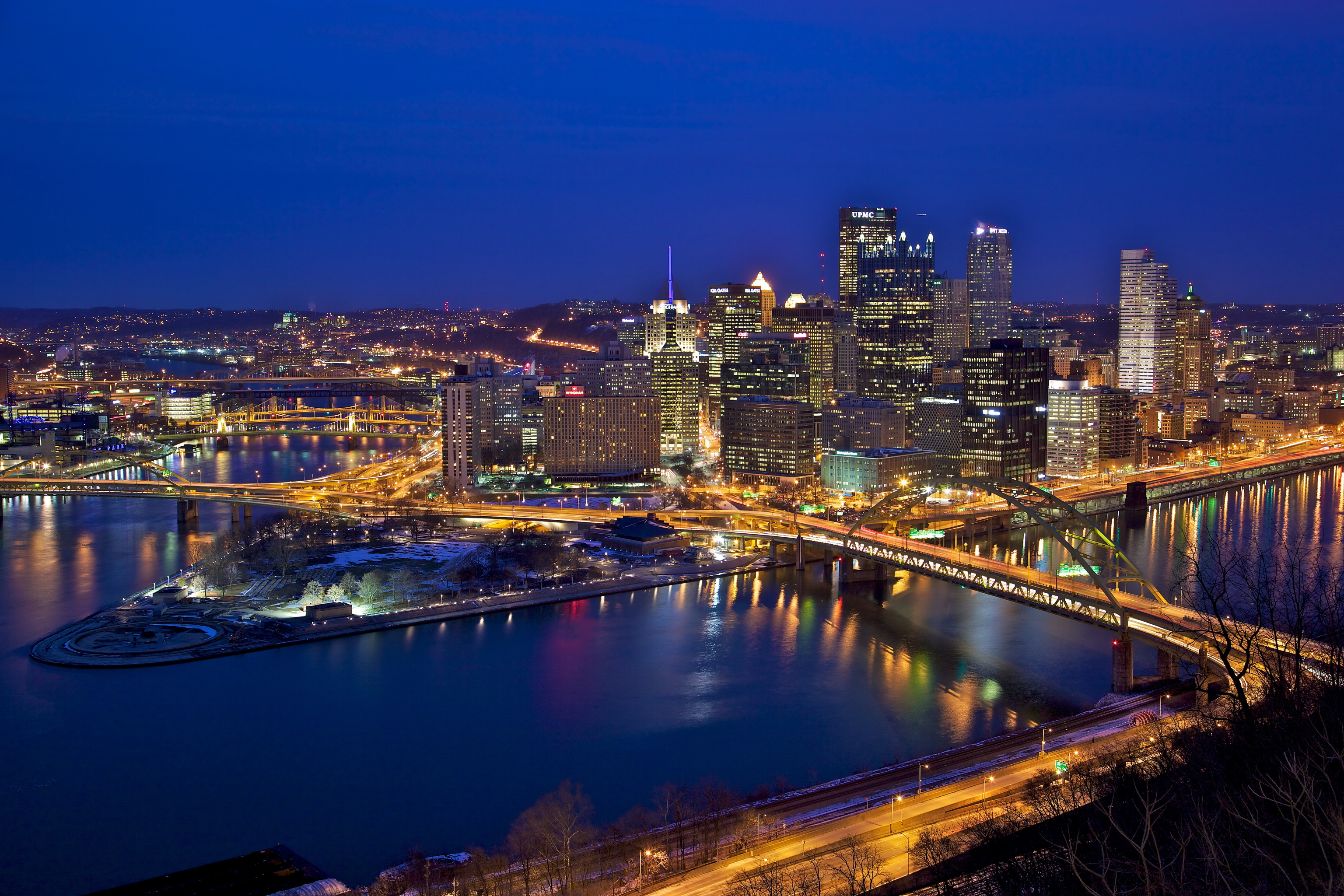 Pittsburgh Bridges   wallpaper