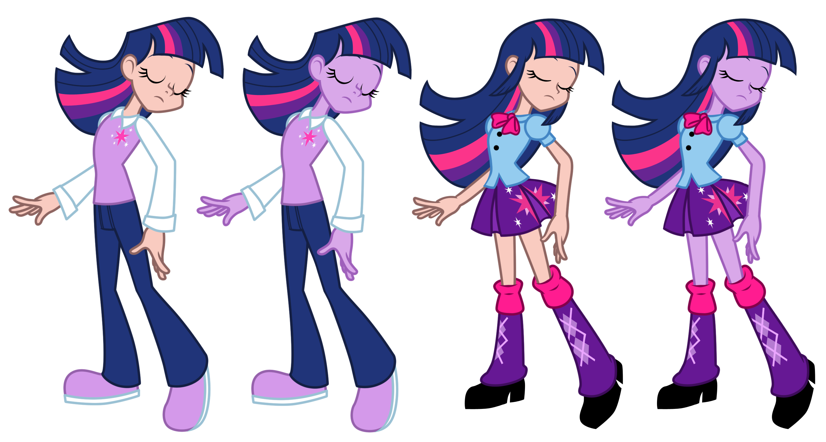 Touch Of Equestria Girls Twilight Sparkle By Trinityinyang On