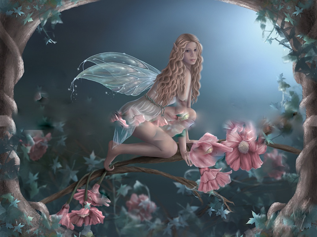 Pics Photos Mystical Fairies Wallpaper Picture