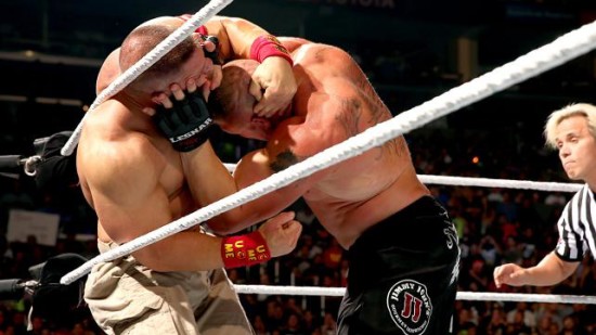 Brock Lesnar And John Cena Fight